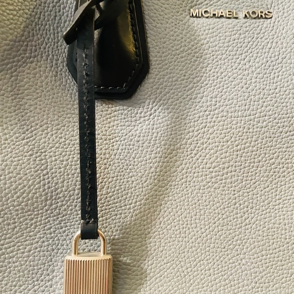 Michael Kors tote bag / Mercer Large Pebbled Leather Bag - Picture 3 of 3